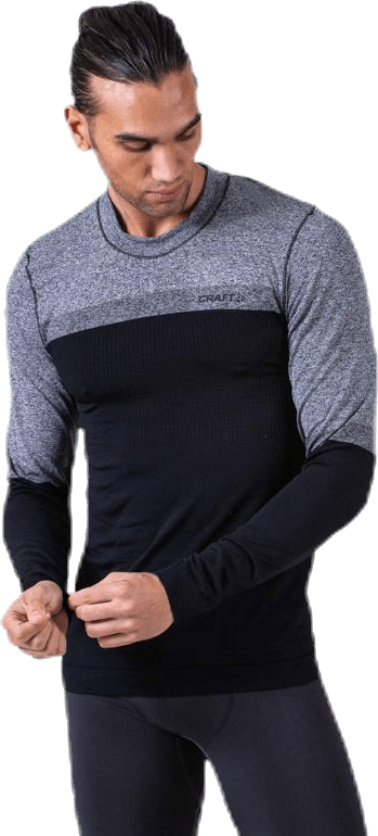 Warm Intensity CN LS Black, Male, Bekleidung, Grundschicht, Schwarz, M