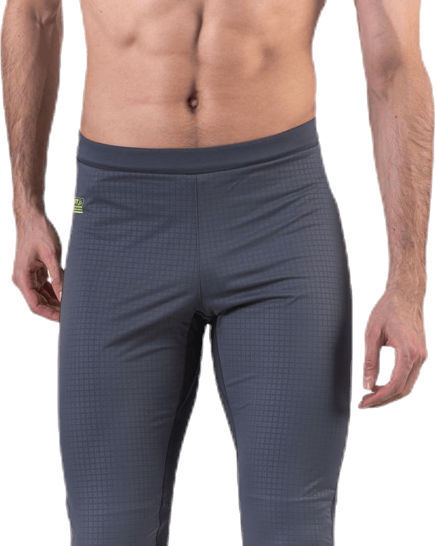 Pursuit Train Tights White/Grey, Male, Klær, Bukser, Løping, Hvit/Grå, XXL