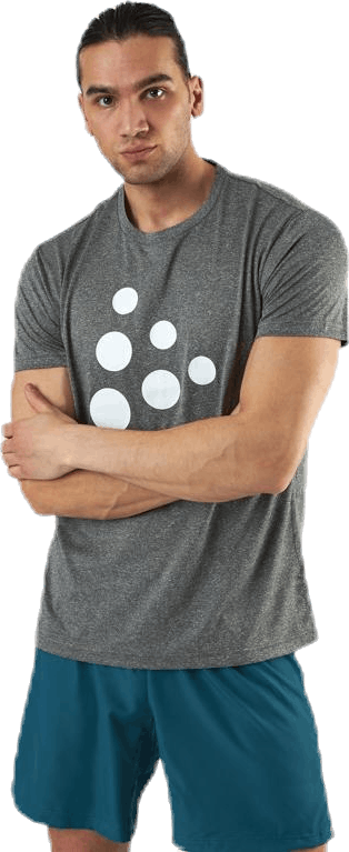 Eaze SS Mesh Tee Grey, Male, Odevy, Tričko, Beží, Šedá, XXL