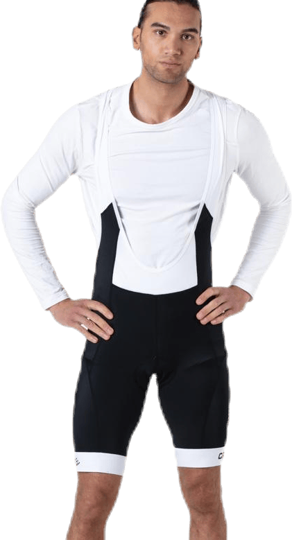 Velo Bib Shorts White/Black, Male, Apparels, Leggings, Cycling, White/Black, L