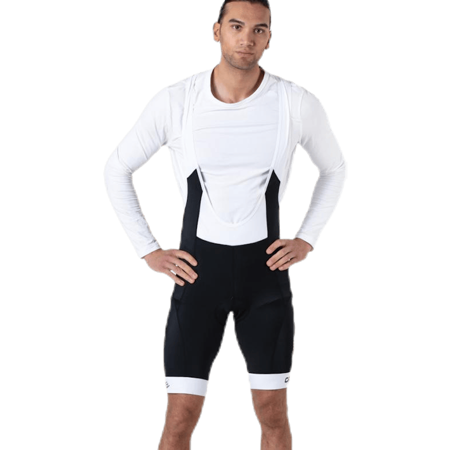 Velo Bib Shorts White/Black