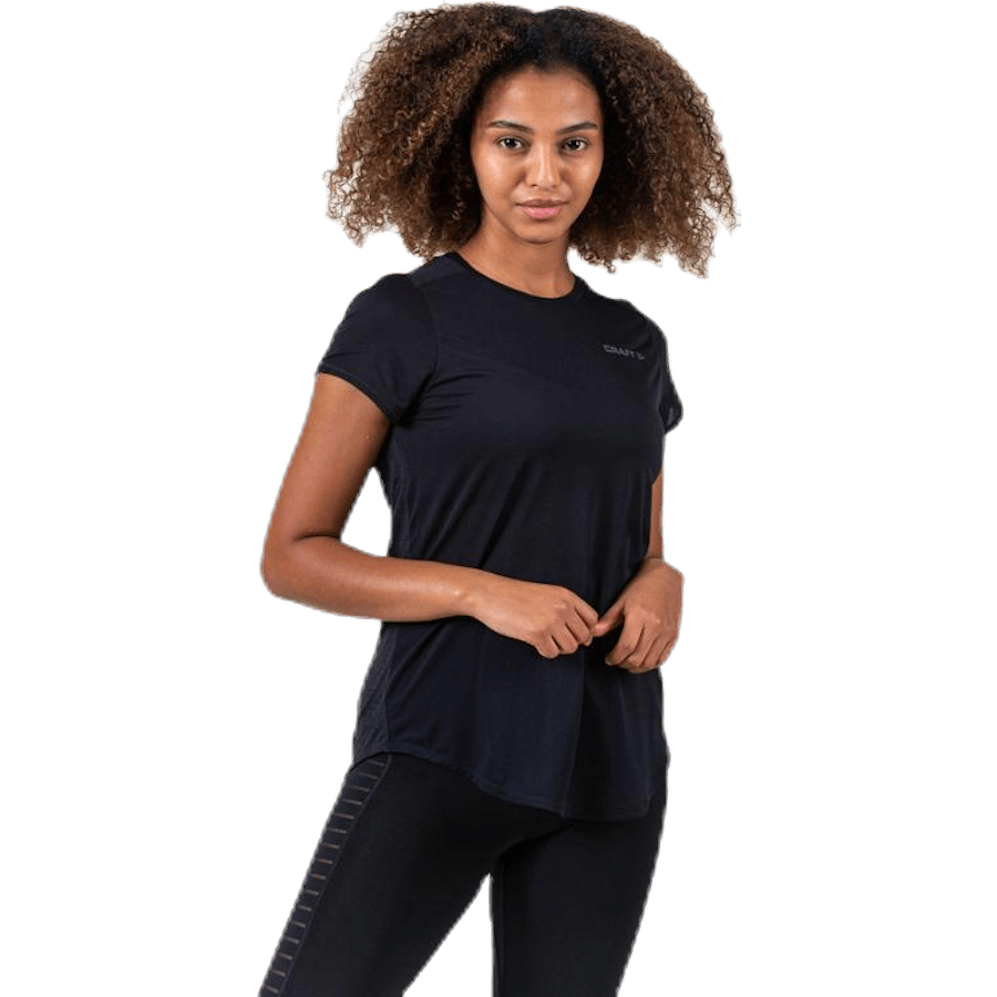 Charge SS RN Tee Black