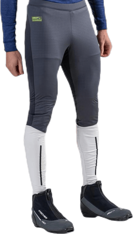 Pursuit Train Tights White/Grey - Bild 3
