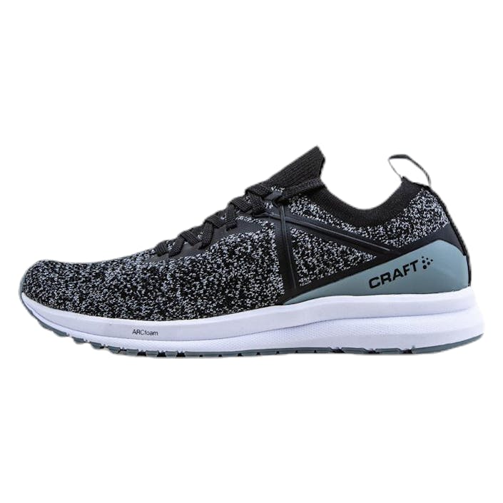 Fuseknit X Black, Male, Shoes, Running shoes, Running, Black, UK 10,5