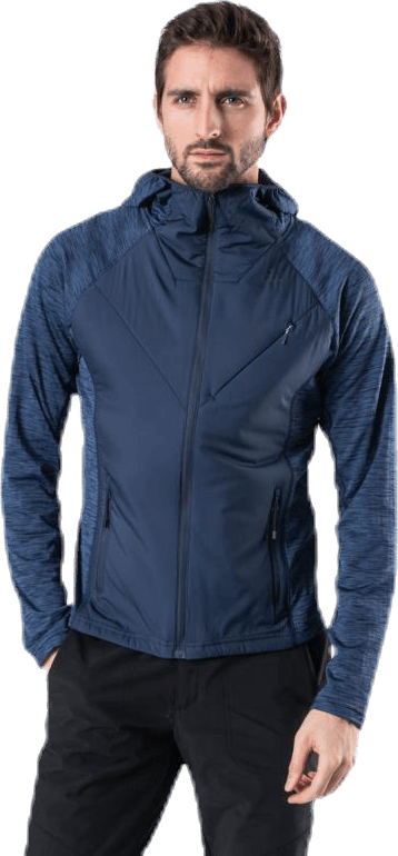 Polar LT PD Midlayer Blue, Male, Odzież, kurtki, Trening, Niebieski, M
