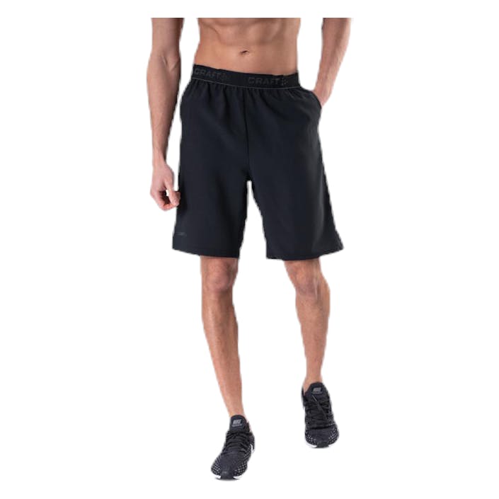 Core Essence Relaxed Shorts Black, Male, Apparels, Shorts, Workout, Black, S
