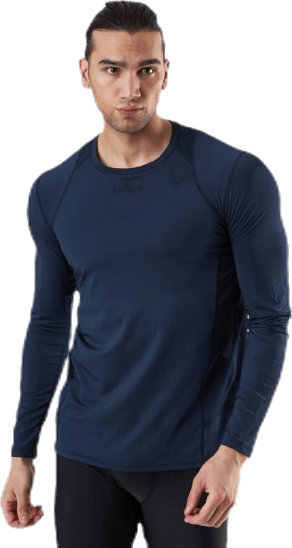 ADV Essence LS Tee Blue, Male, Apparels, Shirts, Workout, Blue, M