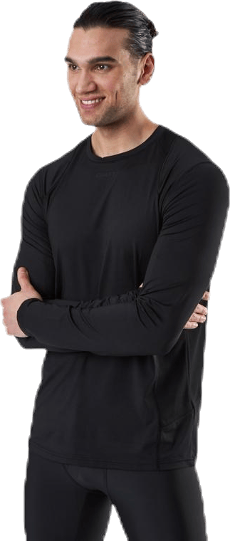 ADV Essence LS Tee Black, Male, Apparels, Shirts, Workout, Black, XXL