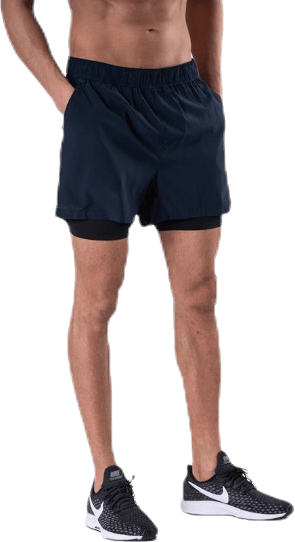 ADV Essence 2-In-1 Stretch Shorts Blue - Bild 2