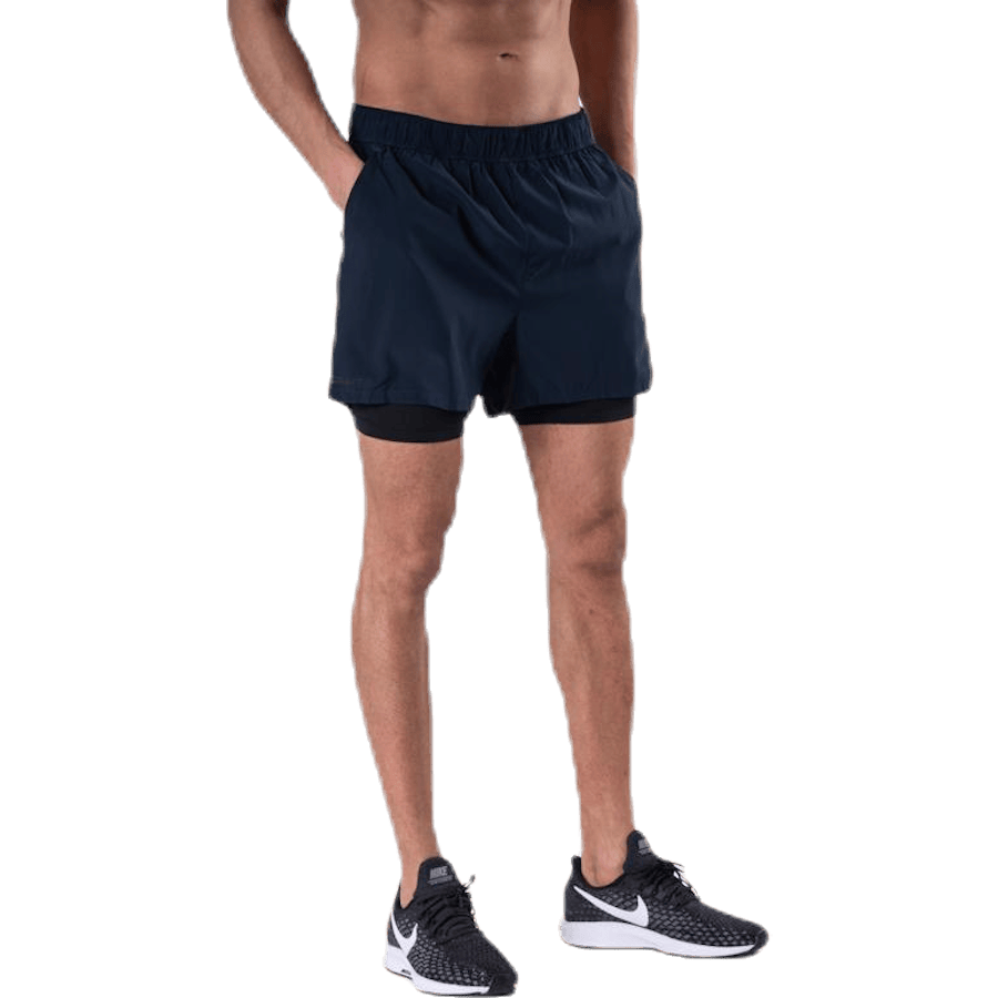ADV Essence 2-In-1 Stretch Shorts Blue - Bild 2