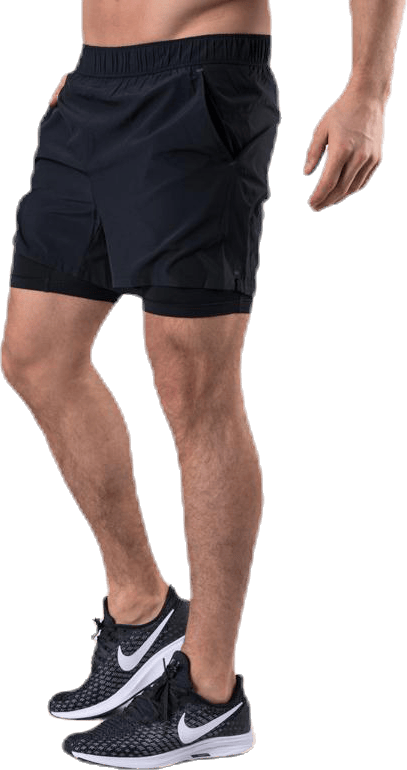 ADV Essence 2-In-1 Stretch Shorts Black