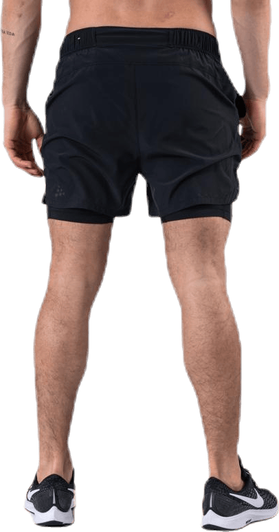 ADV Essence 2-In-1 Stretch Shorts Black - Bild 2