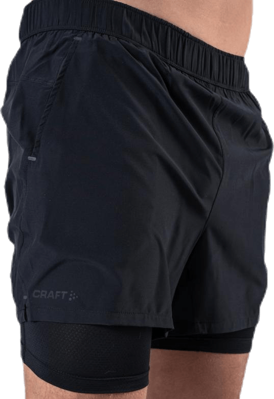 ADV Essence 2-In-1 Stretch Shorts Black