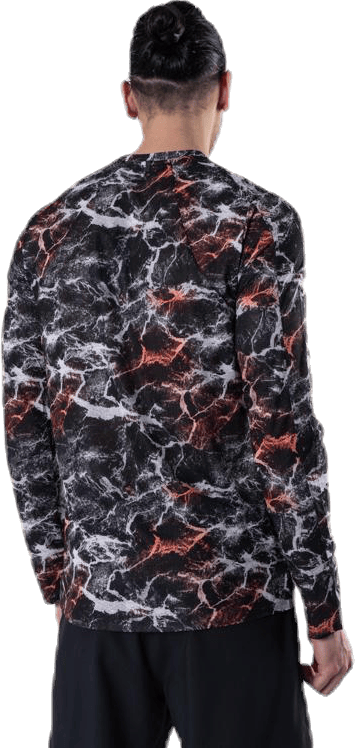 Vent Mesh LS Tee Patterned/Black - Bild 3