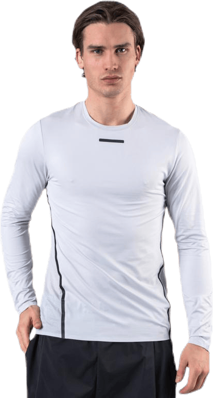 Vent Mesh LS Tee Grey, Male, Vaatteet, Paidat, Treeni, Harmaa, S