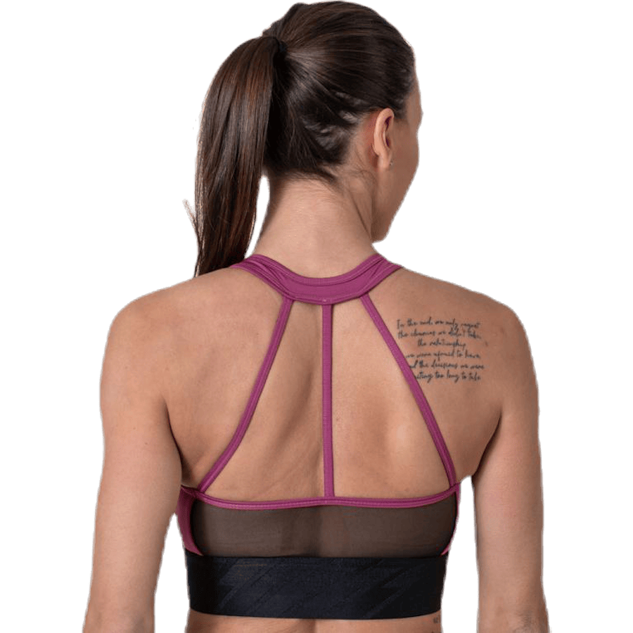 Charge Cropped Mesh Singlet Purple - Bild 3