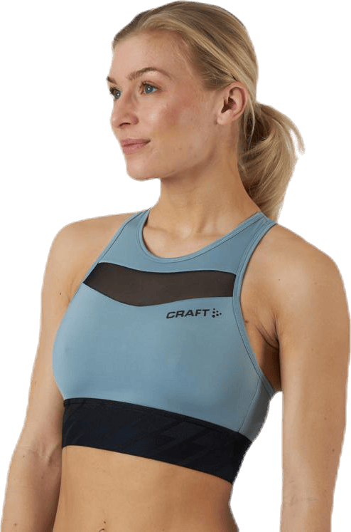 Charge Cropped Mesh Singlet Grey - Bild 2