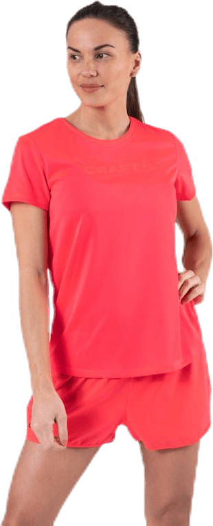 Core Essence SS Mesh Tee Pink, Female, Aparelhos, Camisa, Treino, Rosa, L