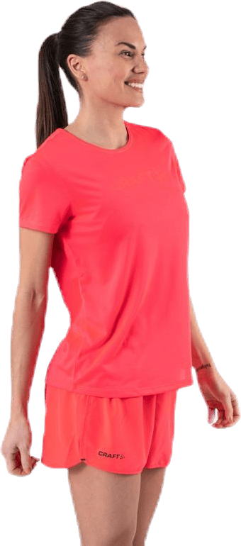 Core Essence SS Mesh Tee Pink - Bild 2