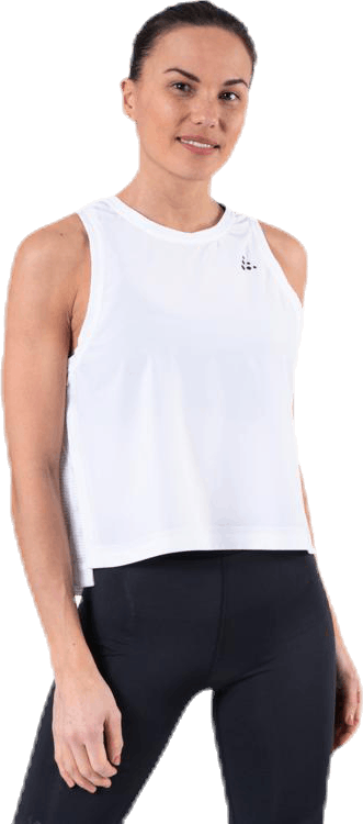 UNMTD High Slit Top White, Female, Apparels, Tops, Workout, White, L