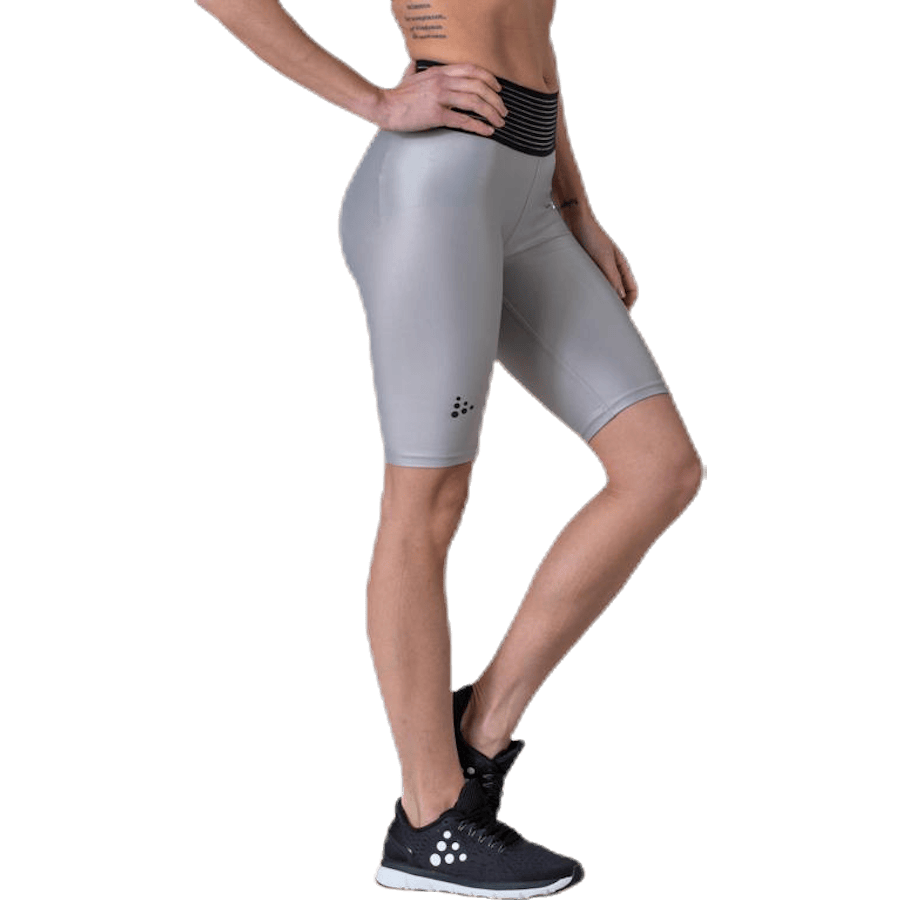 UNMTD Shiny Short Tights Grey - Bild 2