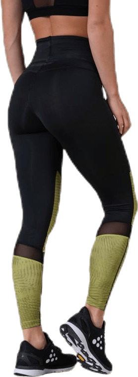 UNMTD High Waist Tights Black/Yellow - Bild 4