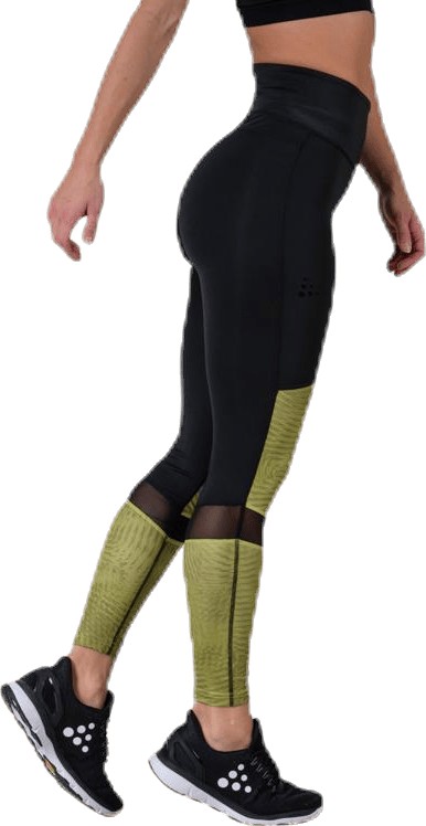 UNMTD High Waist Tights Black/Yellow - Bild 5