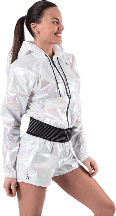 UNMTD Shiny Hood Jacket Patterned/White - Bild 2
