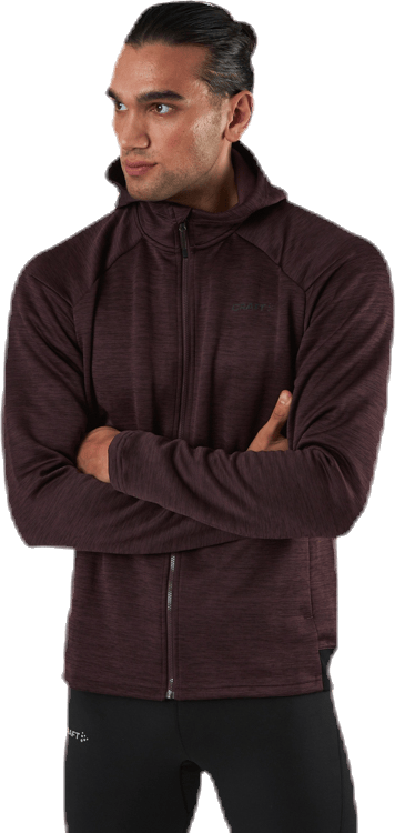 ADV Charge Zip Hood Jkt Brown