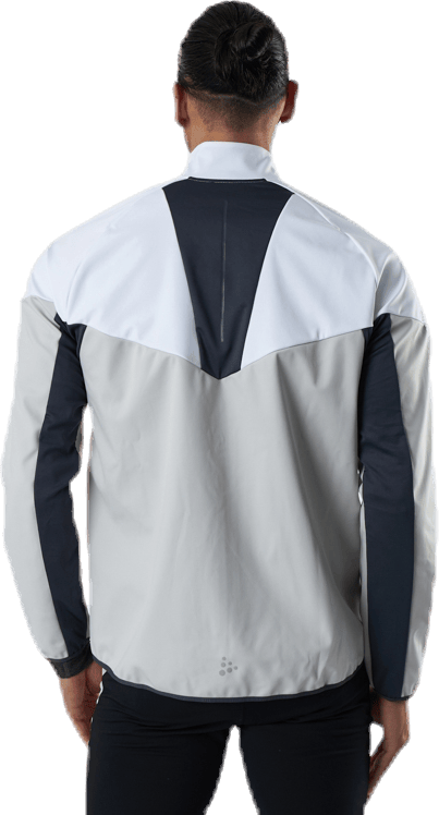 Glide Block Jacket White/Grey - Bild 3
