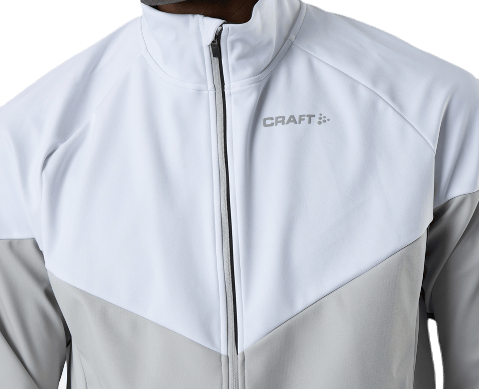 Glide Block Jacket White/Grey - Bild 5