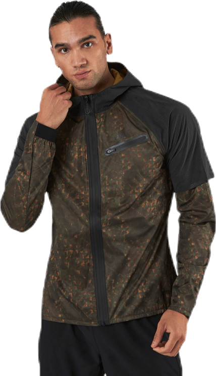 Lumen Hydro Jacket Patterned, Male, Odevy, bundy, Beží, Vzorované, L