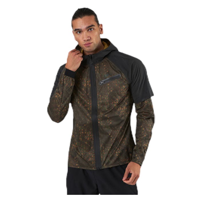 Lumen Hydro Jacket Patterned, Male, Odevy, bundy, Beží, Vzorované, L