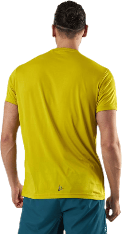 Eaze SS Mesh Tee Black/Green - Bild 2