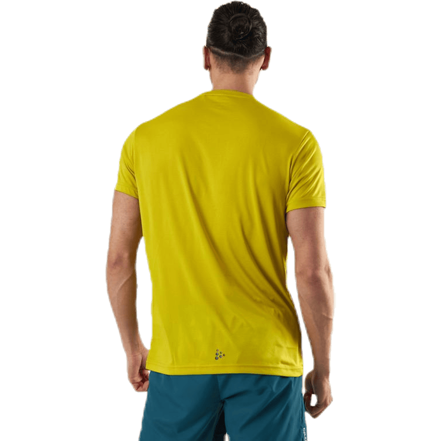Eaze SS Mesh Tee Black/Green - Bild 2