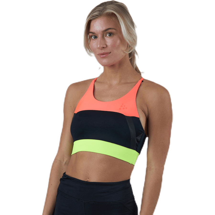 Asome Strap Top Black/Yellow/Red