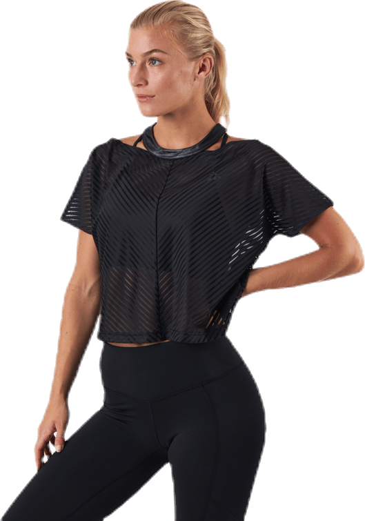 Asome Cropped Tee Black - Bild 2