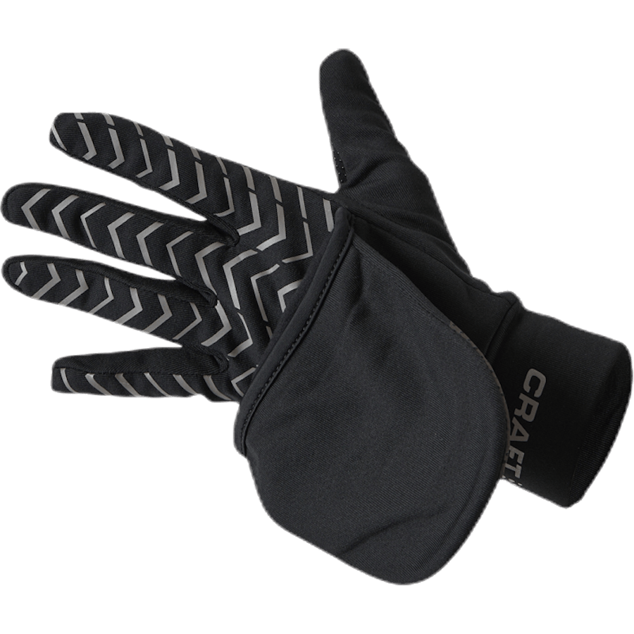 Lumen Hybrid Glove Black - Bild 4