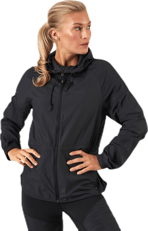 ADV Charge Wind Jkt Black, Female, Apparels, jackets, Running, Black, L