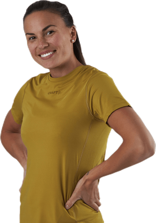 ADV Essence SS Tee Yellow - Bild 4