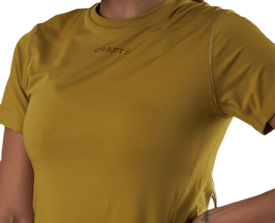 ADV Essence SS Tee Yellow - Bild 5