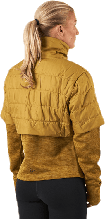 ADV Warm Padded Jkt Black/Yellow - Bild 3