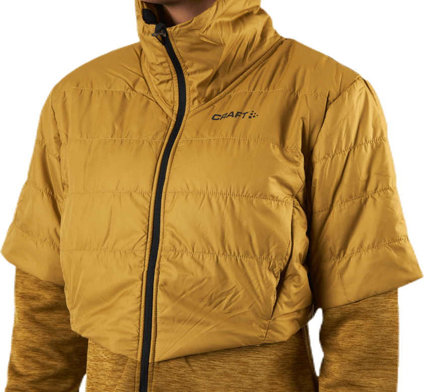 ADV Warm Padded Jkt Black/Yellow - Bild 4