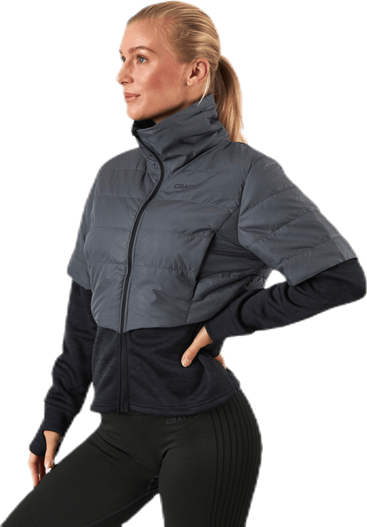 ADV Warm Padded Jkt Black/Grey - Bild 2