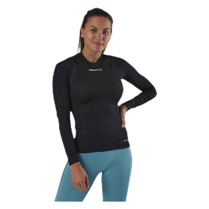 Active Extreme X CN LS Black, Female, Kleding, basis lagen, Zwart, M