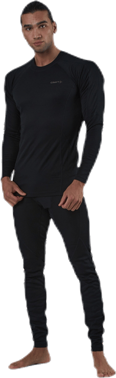 Core Warm Baselayer Set Black, Male, Apparels, Underwear, Black, XXL