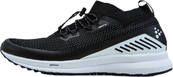 Fuseknit X II White/Black, Male, Shoes, Running shoes, Running, White/Black, UK 9,5