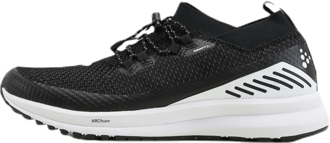 Fuseknit X II  White/Black, Female, Shoes, Running shoes, Running, White/Black, UK 6,5