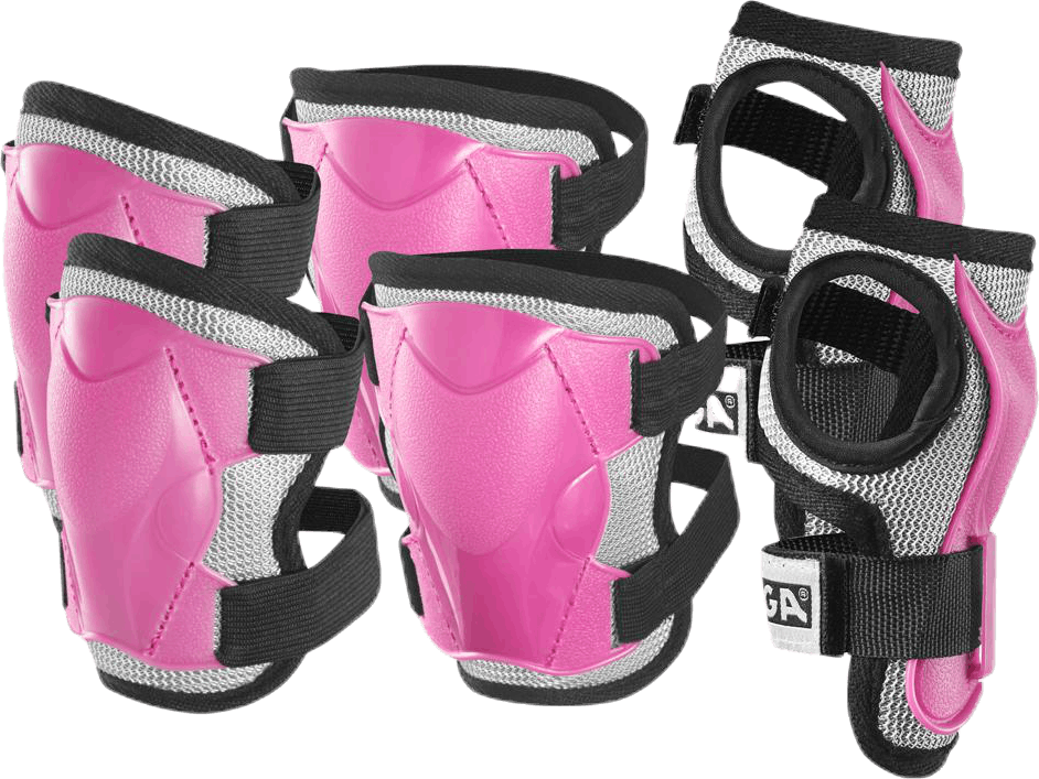 Protection Set Comfort 3-p Jr Pink