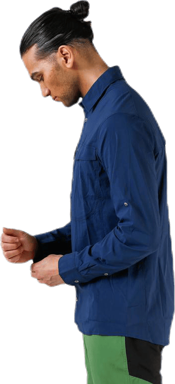 Salo LS Shirt Blue - Bild 3